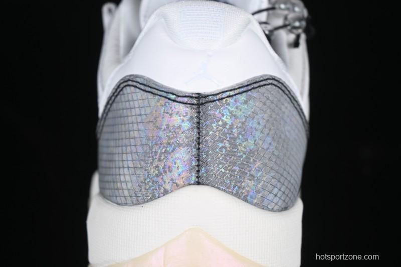 Nike Air Jordan 11 Low CNY Snake Year Limited Edition Tear-Away Basketball Shoes - HQ7000-001