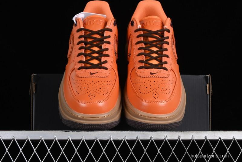 Nike Air Force 1 Low Luxe Casual Sneakers with Thick Sole and Waterproof Design - DM2451-800