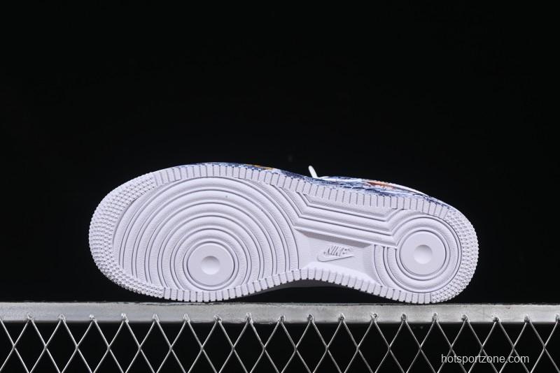 Nike Air Force 1 '07 Low Casual Sneakers with All-sole Air Cushion - DD8959-100