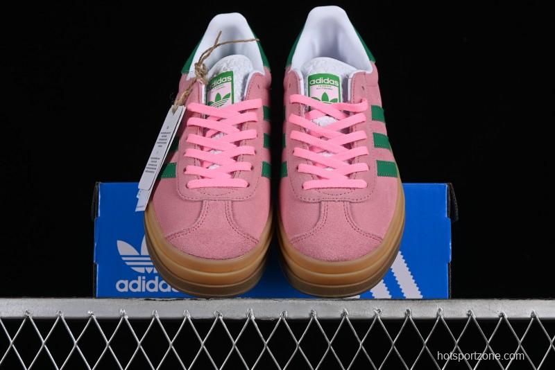 Adidas Originals Gazelle Bold IE0420 Low-Top Slip-Resistant Wear-Resistant Casual Sneakers - IE0420