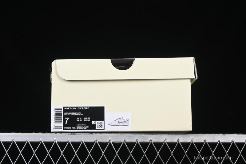 Nike SB Dunk Low Supreme Anniversary Customized Casual Skate Shoes with Double Mini Swoosh - XX3168-303