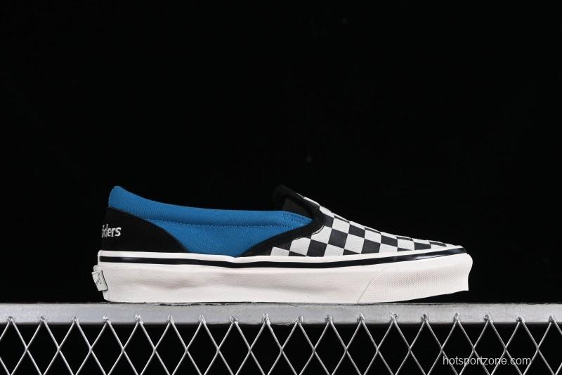 Vans Slip-On x Liberaiders Origami Checkerboard Low-Top Casual Sneakers - VN000V0SAPK