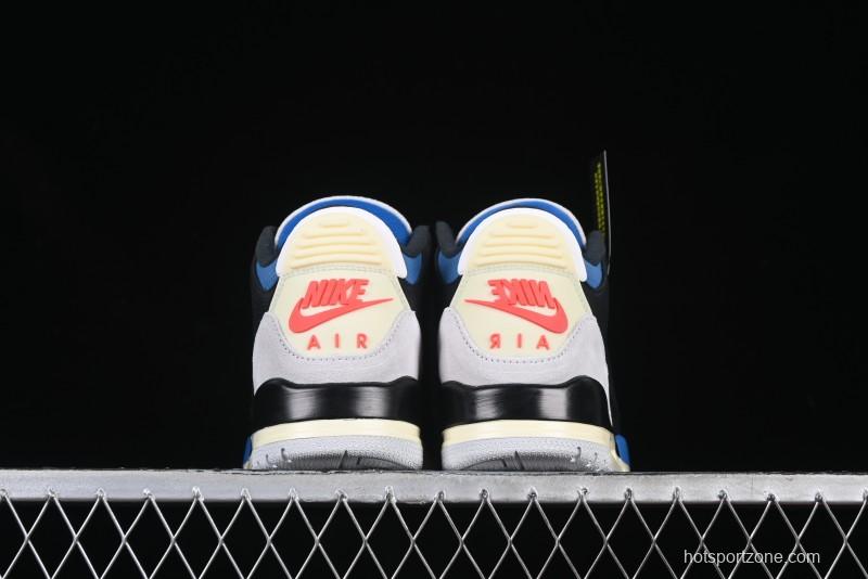Nike Air Jordan 3 OG "Rare Air" Retro Basketball Shoes with Reverse Swoosh Design - IB8967-004