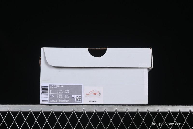 Nike Air Force 1 '07 Low Casual Sneakers with Built-in Full-Length Air Cushion - CW2288-111