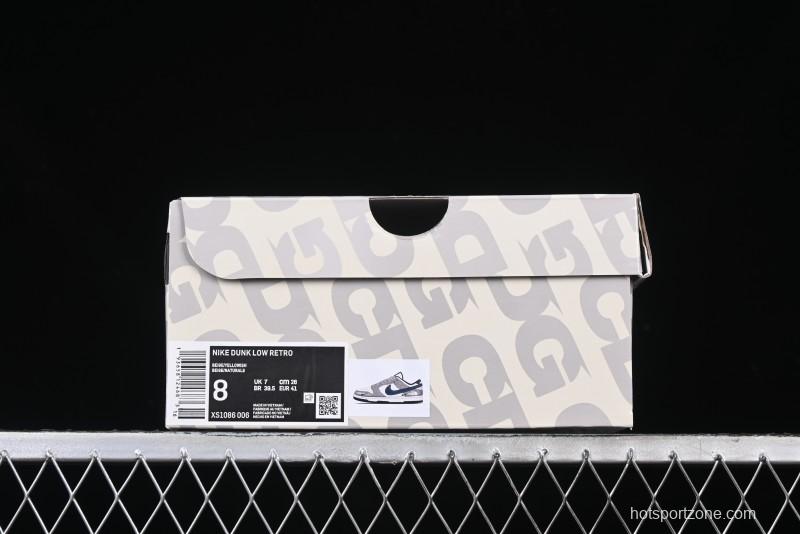 Nike SB Dunk Low The North Face Collaboration - Mysterious Grey Anniversary Edition Customized Low-Top Casual Skate Shoes - XS1086-006