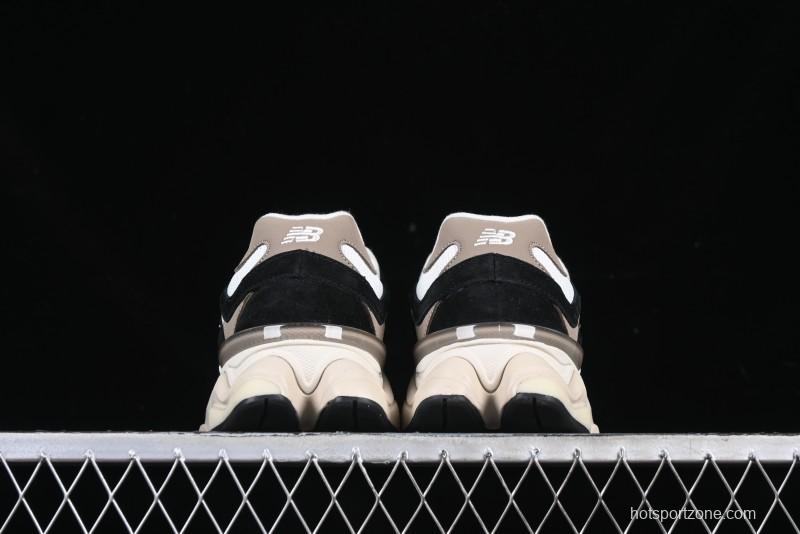 New Balance NB9060 Series Retro Casual Running Shoes with ABZORB Cushioning - U9060BLZ