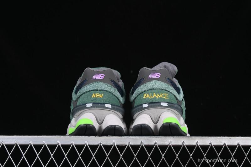 New Balance 9060 Retro Casual Running Shoes with ABZORB Cushioning Technology - U9060GRE