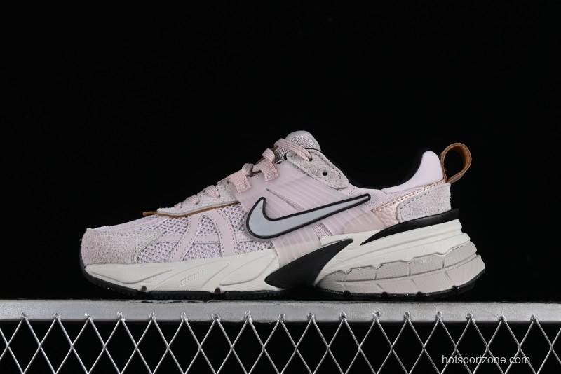 Nike Runtekk V2K Retro Low-Top Running Shoes with Cushlon Foam and Anti-Slip Design - FN6703-001