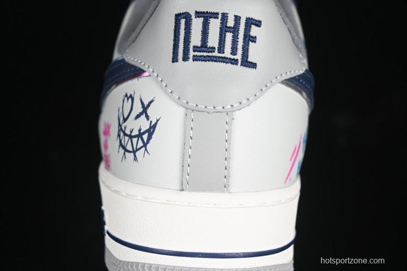 Nike Air Force 1 '07 Low "Jinkesi" League of Legends Series Jinx Custom Low-Top Casual Sneakers for Autumn Winter - XL2321-222