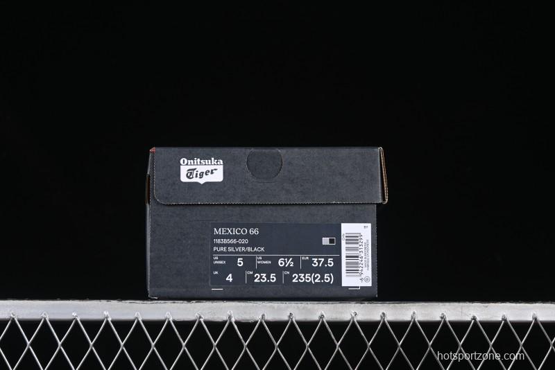 Onitsuka Tiger Mexico 66 Low-Top Leather Sneakers for Casual Running and Leisure - 1183B566-020