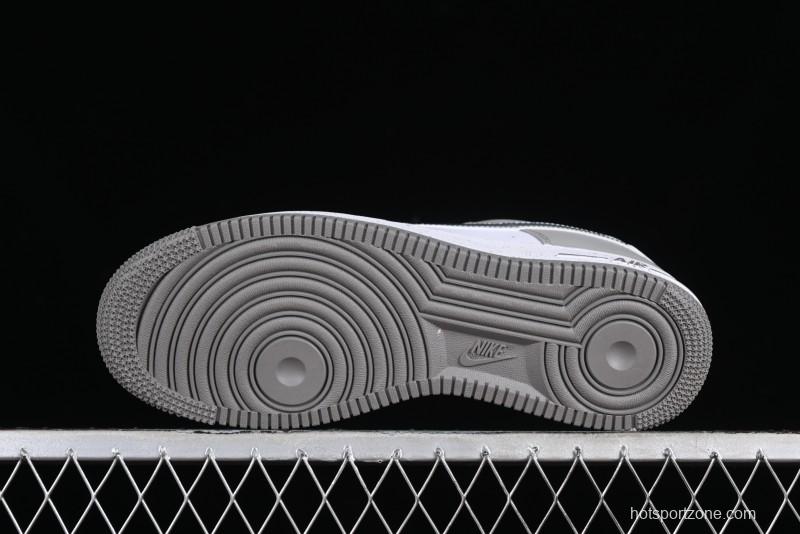 Nike Air Force 1'07 Low Grey Silver Splatter Casual Sneakers - MK5639-889