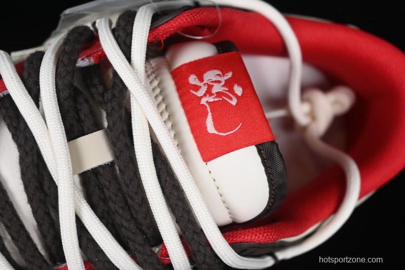 Nike SB Dunk Low Year of the Snake Anniversary Custom Low-Top Casual Skate Shoes - YX5066-268