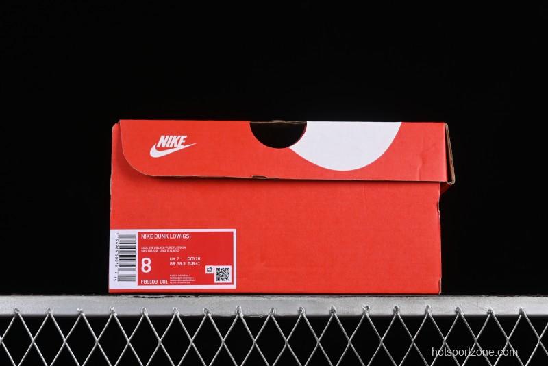 Nike Dunk Low SB Skateboarding Shoes in White Blue Grey - FB9109-001