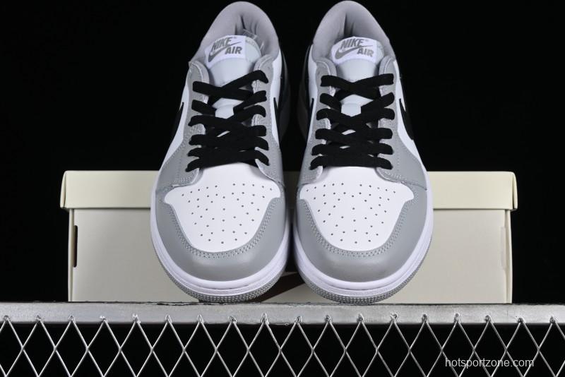 Nike Air Jordan 1 Low AJ1 Grey Black Low Top Casual Sneakers - CZ0790-110