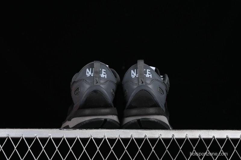 Nike Sacai VaporWaffle 3.0 Deconstructed Sneakers with Overlapping Swoosh and Double Tongue - CV1363-105