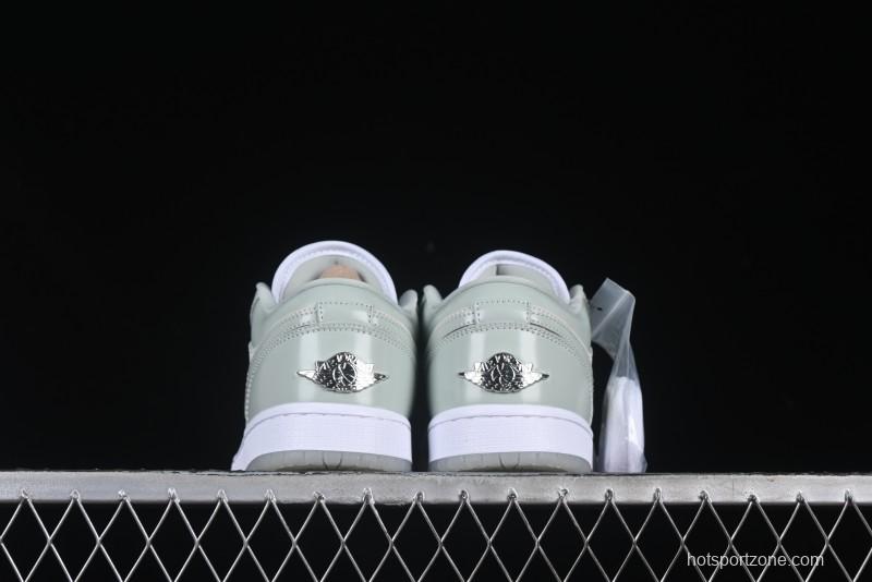 Nike Air Jordan 1 Low AJ1 Amber Green Low-Top Casual Sneakers - HF4078-100