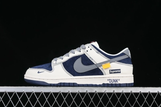 Nike SB Dunk Low Stussy Anniversary Edition Customized Low-Top Casual Sneakers - DM6868-035