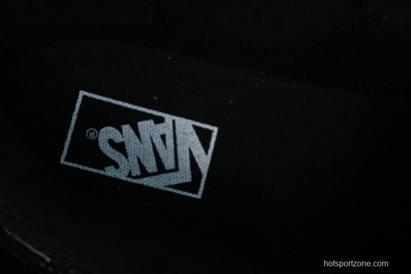 Vans Knu Skool Dragon Whisker Black Blue Slip-Resistant Cushioned Casual Low-Top Sneakers - VN0AUAK335