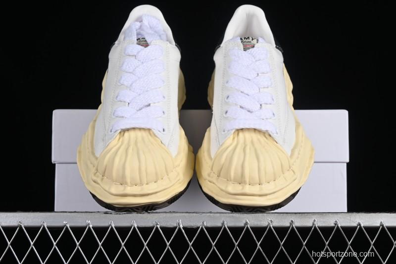 Wayne MMY Original Sole Leather Low Sneaker with Deconstructed Ice Cream Sole - W.E5
