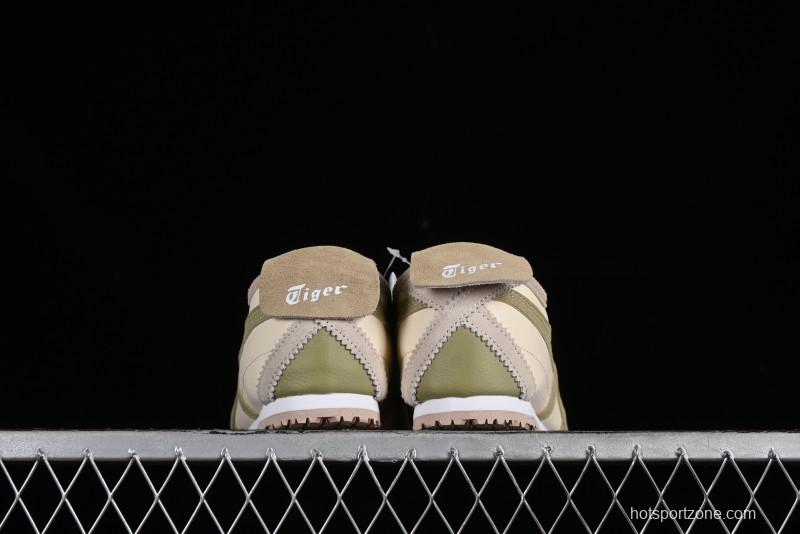 Onitsuka Tiger Mexico 66 Low-Top Leather Casual Running Shoes - 1183C076-101