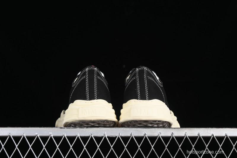 Wayne MMY Original Sole Leather Low Sneaker with Deconstructed Ice Cream Sole - W.E5