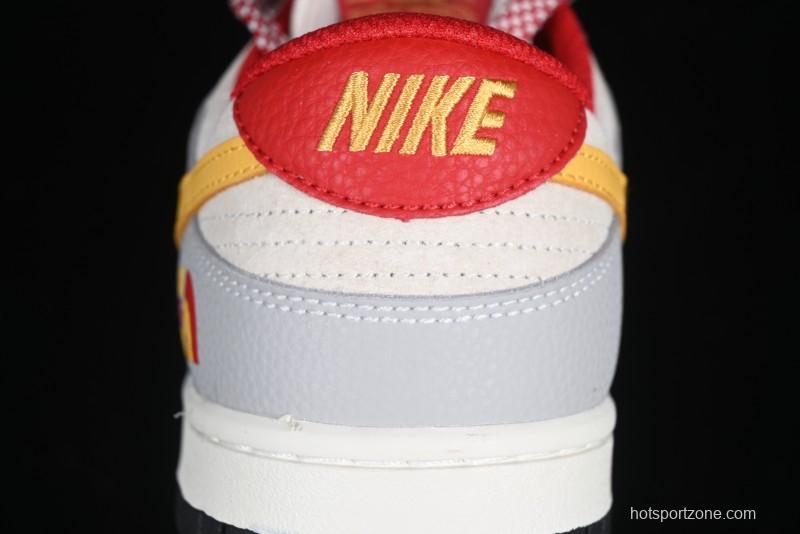 Nike SB Dunk Low The North Face Year of the Snake Collaboration Yellow Swoosh Anniversary Custom Low-Top Casual Skate Shoes - DJ2024-079