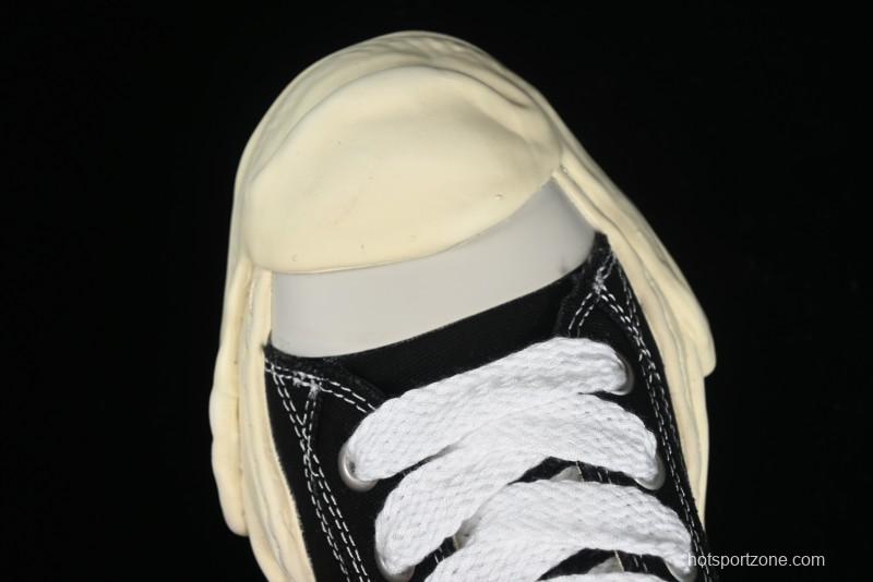 Wayne MMY Original Sole Leather Low Sneaker with Deconstructed Ice Cream Sole - W.E5