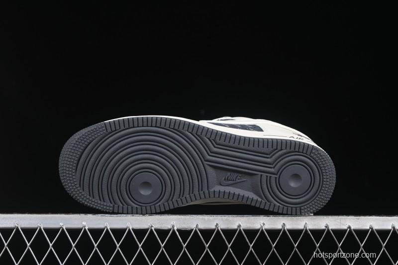 Nike Air Force 1 '07 Low Stussy Collaboration Beige Grey Casual Sneakers - XZ6188-726