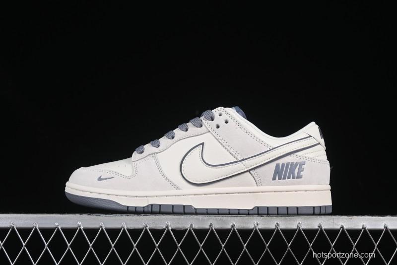 Nike SB Dunk Low Anniversary Premium Customized Logo Low-Top Casual Skate Shoes - BB7518-022