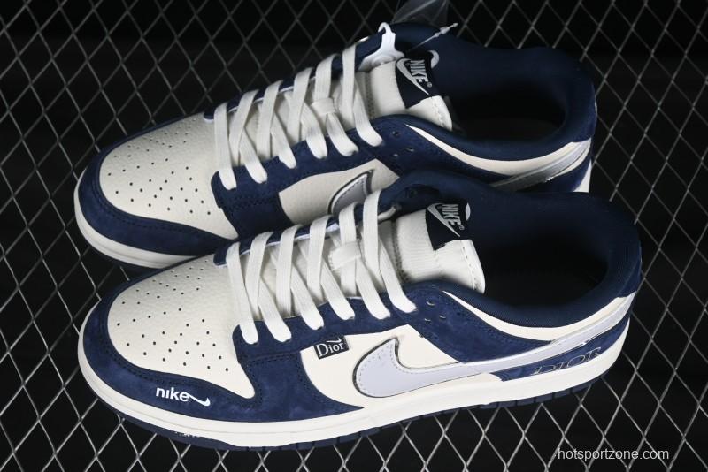 Nike SB Dunk Low Dior Collection Anniversary Custom Low-Top Casual Skate Shoes - KK1333-033