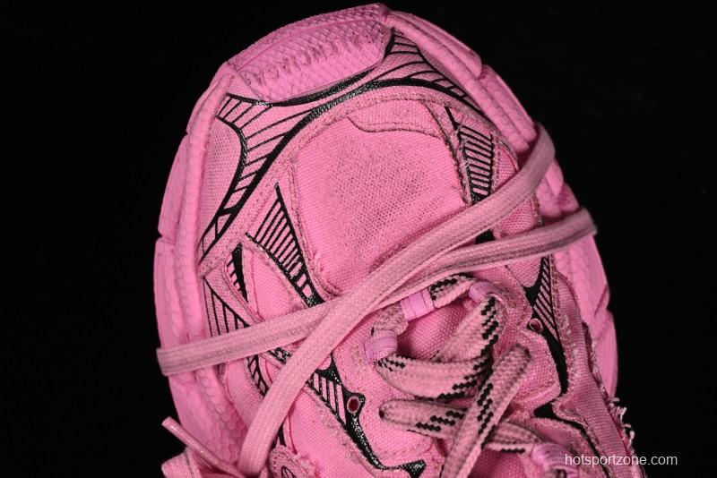 Balenciaga Phantom Sneaker Ten-Gen Trend Running Shoes with Transparent Heel Strap - W3XDC5000