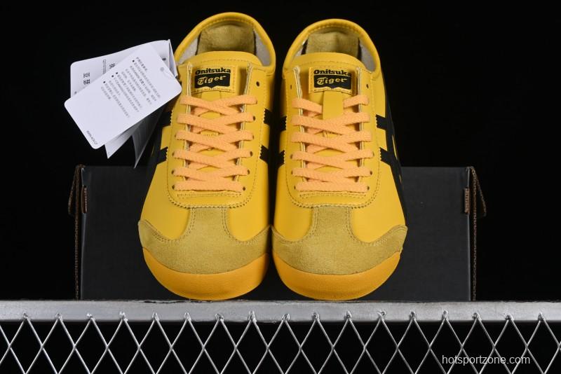 Onitsuka Tiger Mexico 66 Low-Top Leather Casual Running Shoes - DL408-0490