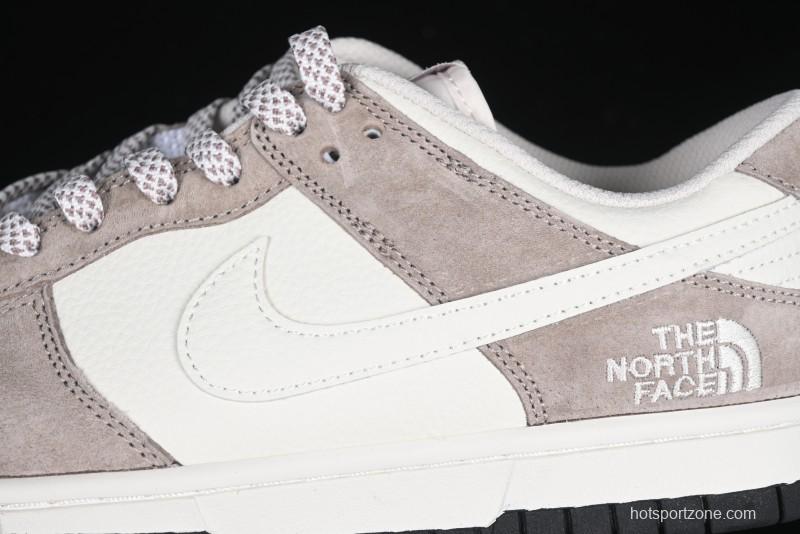 Nike SB Dunk Low The North Face Collaboration Anniversary High-End Custom Low-Top Casual Skate Shoes - DJ2024-063