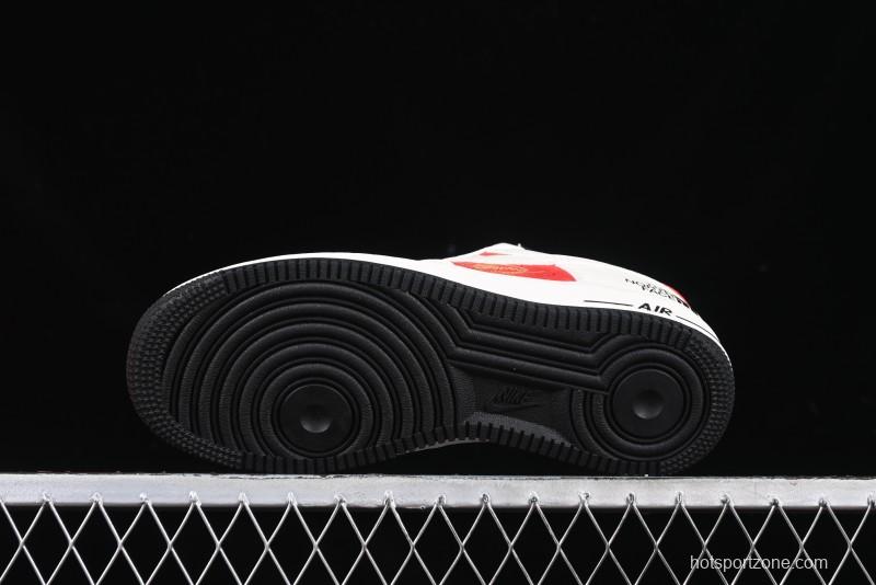 Nike Air Force 1 '07 Low The North Face Collaboration Year of the Snake Limited Edition Golden Snake Design Low-Top Casual Sneakers - DM6688-028