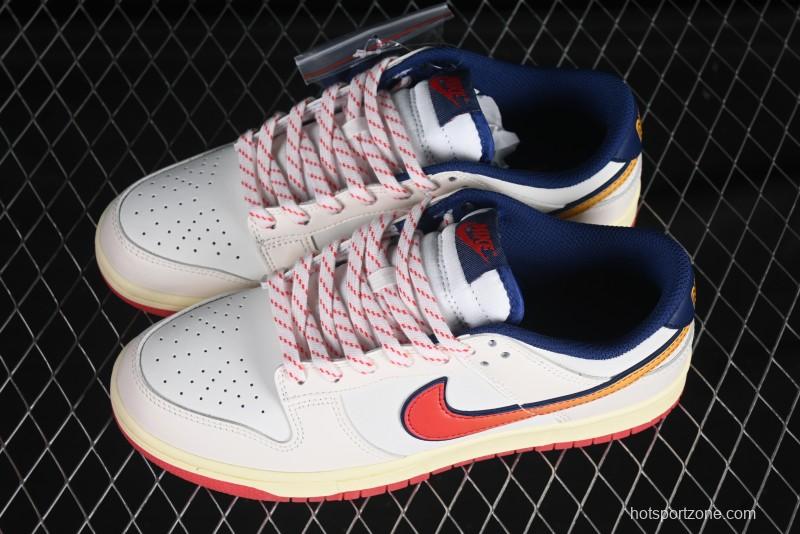 Nike SB Dunk Low Rainbow Gradient Low-Top Casual Skateboard Shoes - HV5749-110