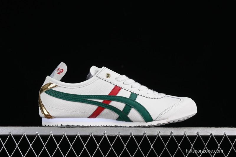 Onitsuka Tiger Mexico 66 Low-Top Leather Sneakers for Casual Running - 1183B511-200