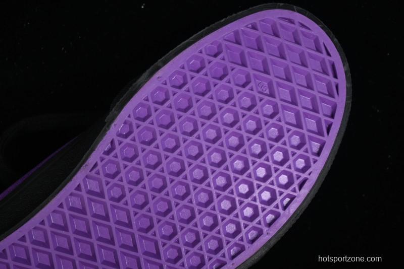 Vans Classics Knu Skool Black Purple Slip-On Shoes - VN0009QCSWE