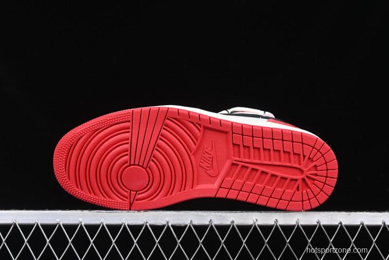 Nike Air Jordan 1 Low Stussy Collaboration - Black Red Custom High-End Retro Basketball Shoes - SJ9950-048