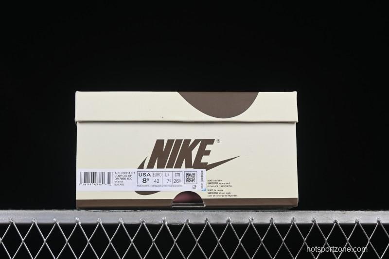 Nike Travis Scott x Air Jordan 1 Low OG Retro Sneakers - DM7866-600