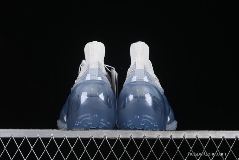 Grounds Bubble High Platform Sneakers White Gray - AJE5