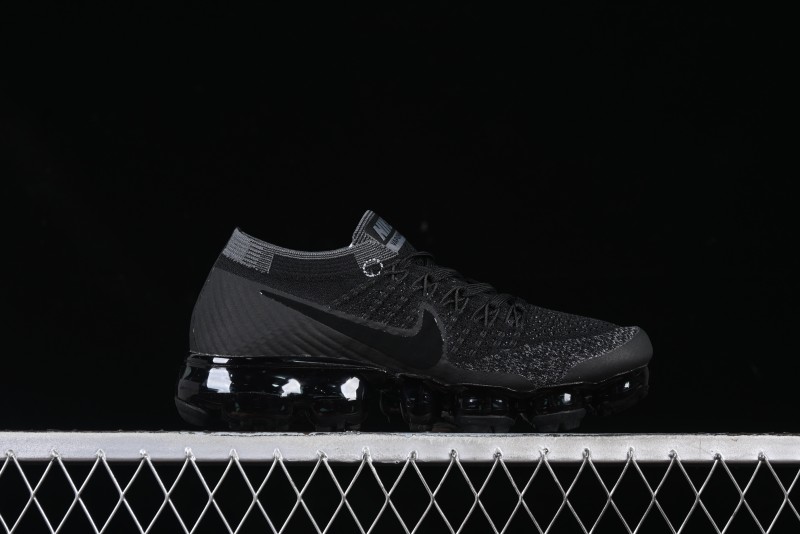 Nike Vapormax Flyknit Breathable Casual Running Shoes with Full-Length Air Cushion - 849558-007