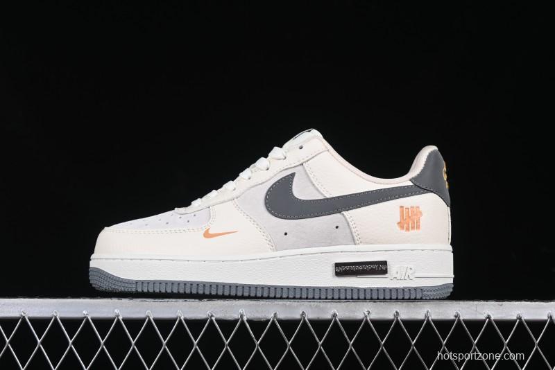 Nike Air Force 1 '07 Low UN Collaboration Beige Grey Metal Tag Casual Sneakers - DF0188-023
