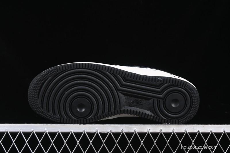 Nike Air Force 1 '07 Low Supreme Collaboration Casual Sneakers in Beige Black Red - BB7518-019