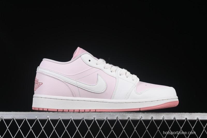 Nike Air Jordan 1 Low AJ1 Retro Casual Sneakers in Youthful Pink - IH0823-611