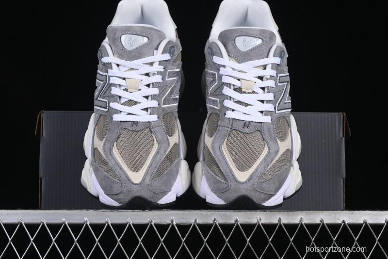 New Balance NB9060 Series Retro Casual Running Shoes with ABZORB Cushioning - U9060LBA