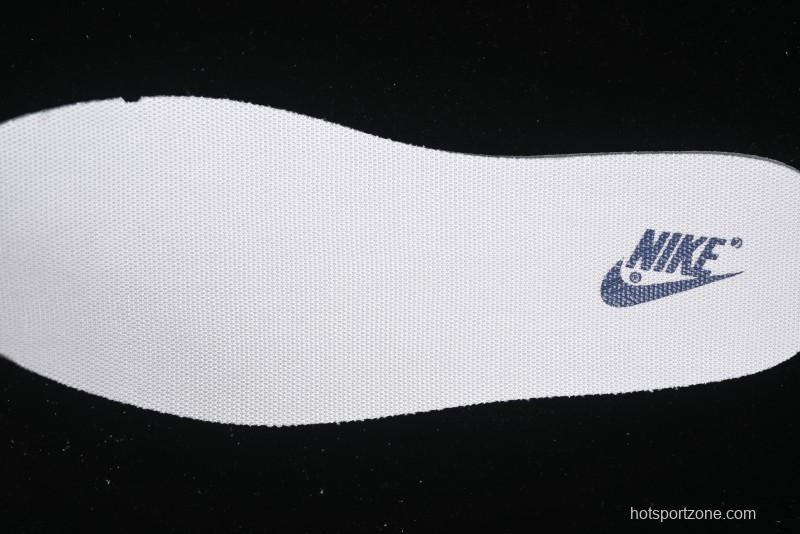 Nike SB Dunk Low Supreme Collaboration - Off-White 3D Navy Swoosh Anniversary Custom Low-Top Casual Sneakers - FC1688-204