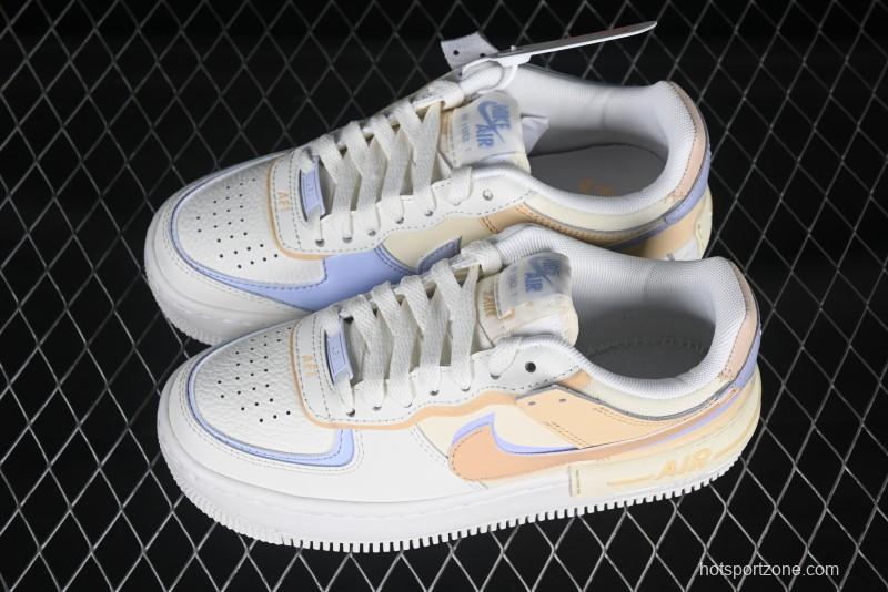 Nike Air Force 1 Shadow Lightweight Elevated Low-Top Sneakers - DZ1847-114
