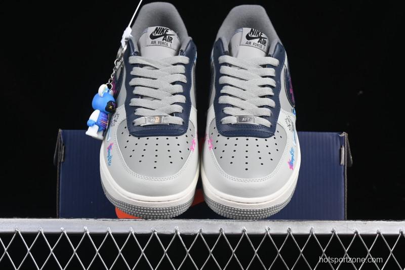 Nike Air Force 1 '07 Low "Jinkesi" League of Legends Series Jinx Custom Low-Top Casual Sneakers for Autumn Winter - XL2321-222