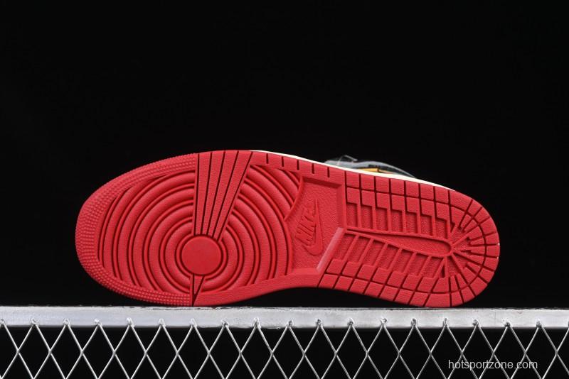 Nike Union x Air Jordan 1 Retro High Basketball Shoes Shadow Chicago - HV8563-600