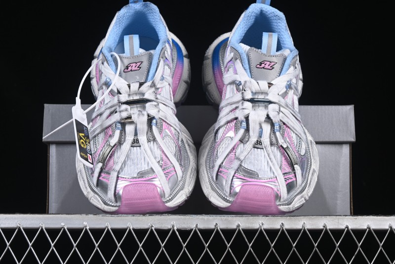 Balenciaga Phantom Sneaker 3XL Trendy Running Shoes with Transparent Heel Strap - W3XCH9145